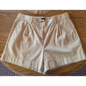 NWT Women's J Crew Chino Shorts Size 14 NEW With Tags 5" Khaki